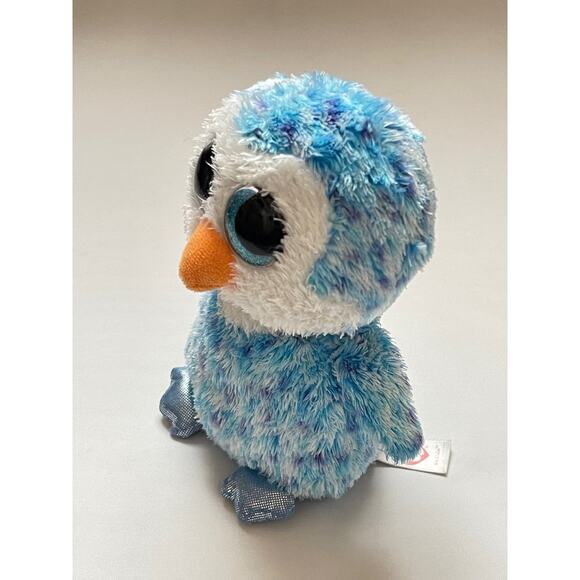 Plush by TY Beanies Penguin Ice Cube 6” Retired - Picture 2 of 6